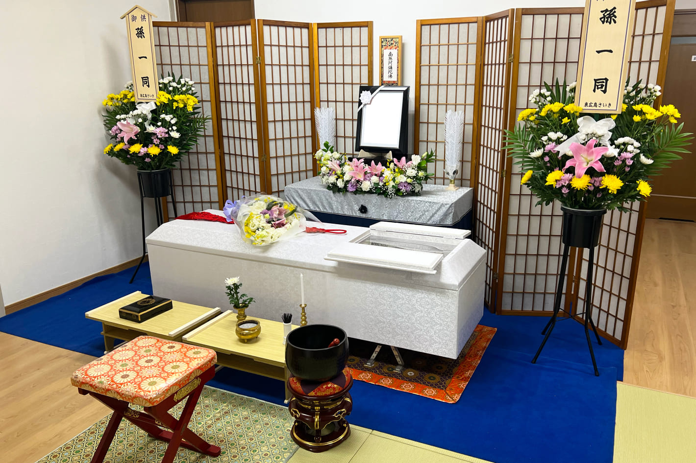 あい直葬ホール 式場（ファミリールーム）の祭壇