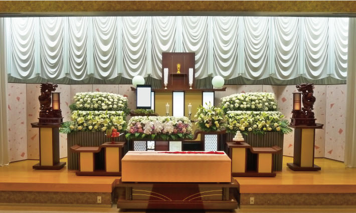 香コースの祭壇