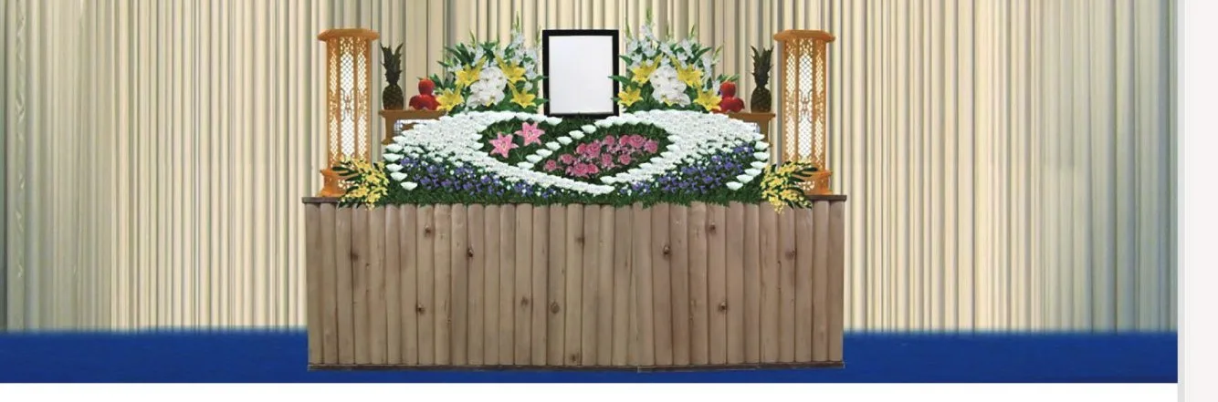 花（スタンダード生花祭壇）の祭壇