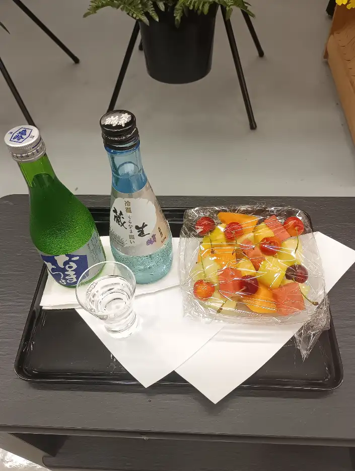 日本酒とアメリカンチェリー、東広島で届けた父への一杯