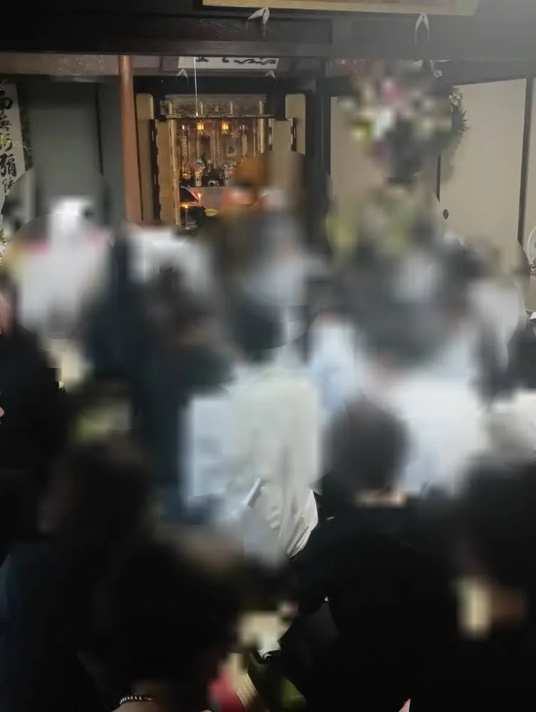 人形作りが笑顔にした母を、ひ孫たちと囲んだ自宅葬／東広島市・家族葬